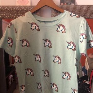 Teal 🦄🌈 👚🤗 1/2 shirt